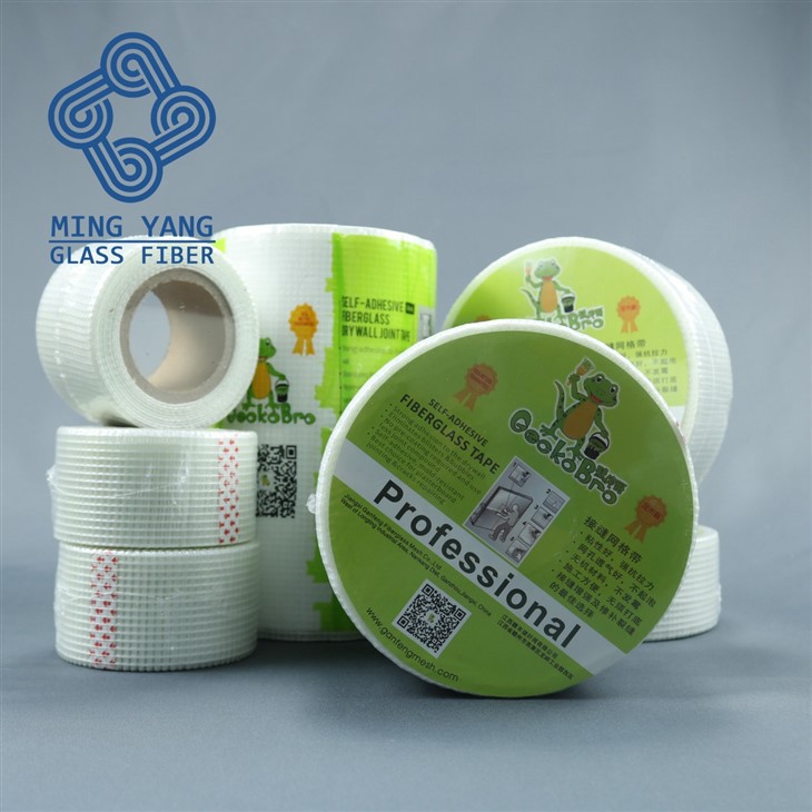 Self-Adhesive Fiber Glass Tape Wall Materials For Gypsum Board